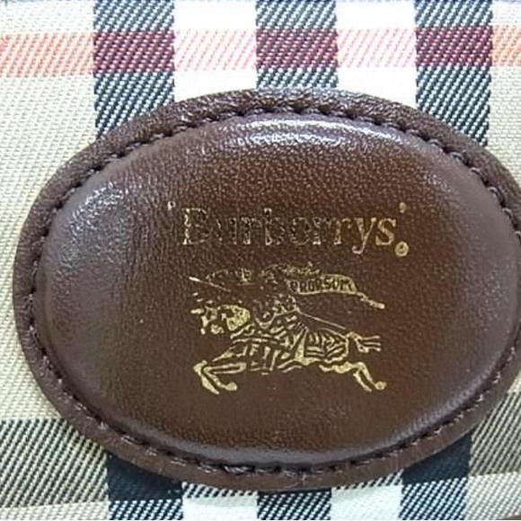 Burberrys Nova Check Shoulder Bag Canvas and Leather Beige - Picture 6 of 6